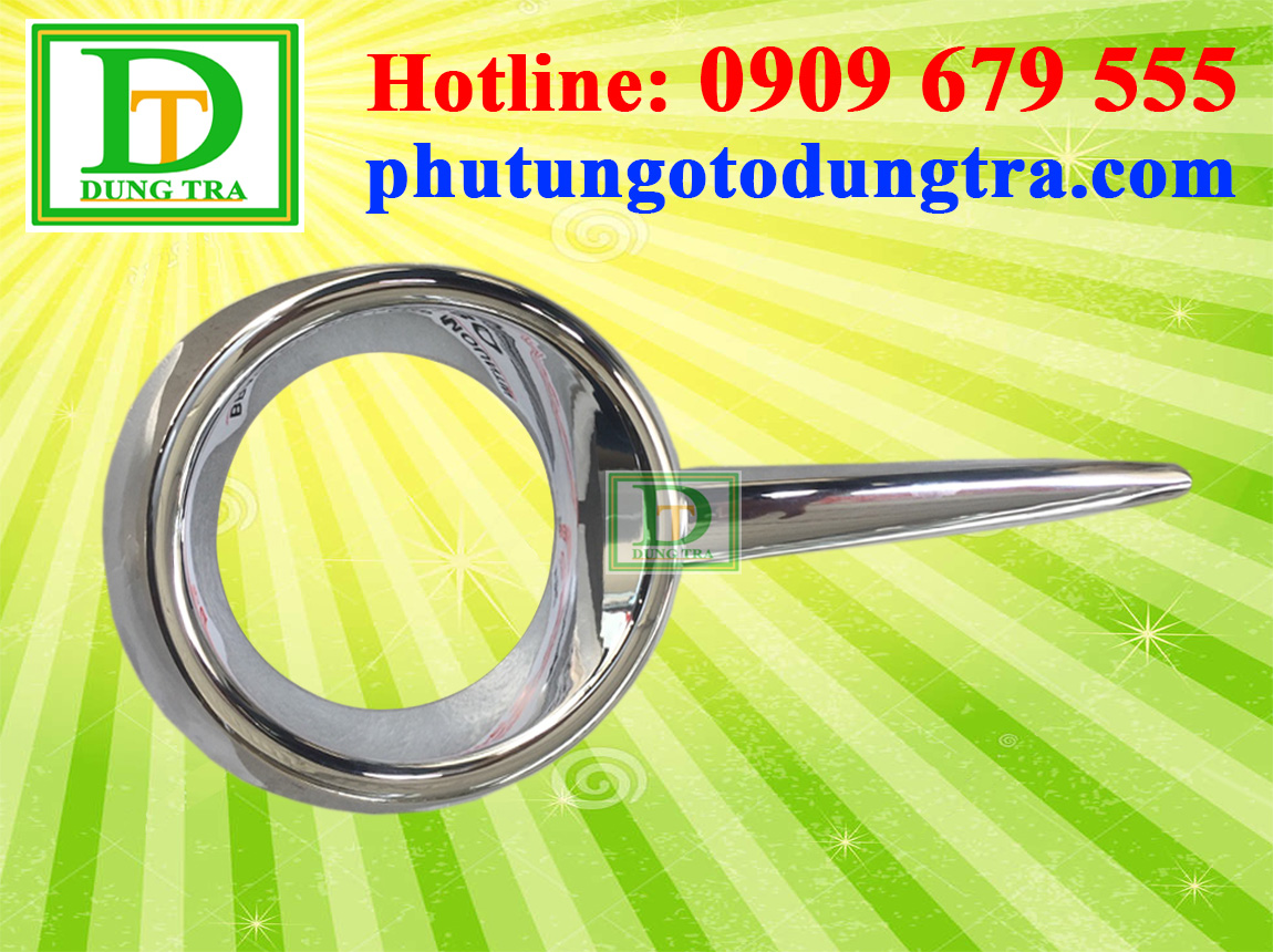 Nẹp xi viền đ&egrave;n cản trước Fortuner